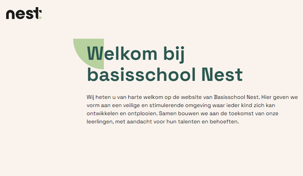 Nieuwe website